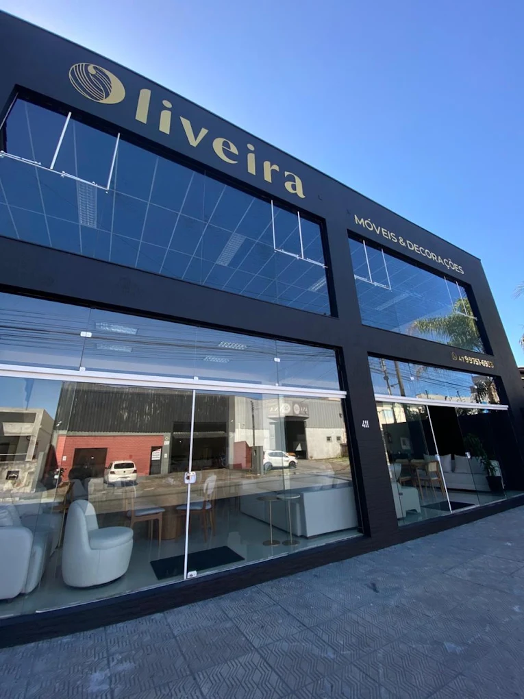 Showroom da Oliveira Móveis em Itajaí